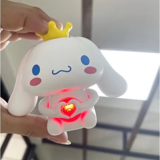Đồ Chơi Người Ngoài Hành Tinh Cinnamoroll Hình Trái Tim Phát Sáng