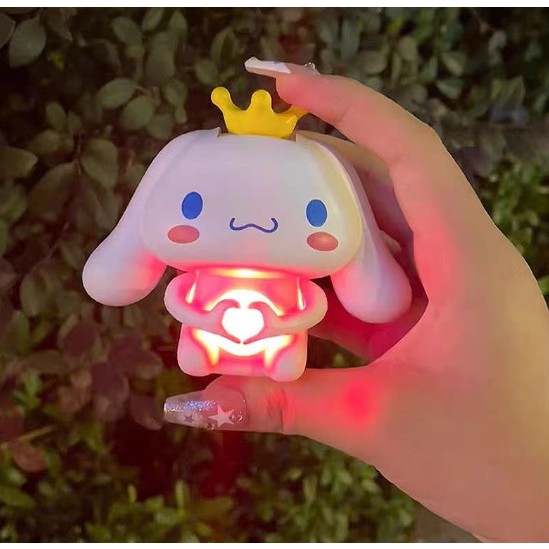 Đồ Chơi Người Ngoài Hành Tinh Cinnamoroll Hình Trái Tim Phát Sáng