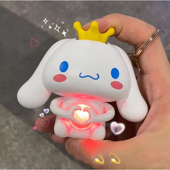 Đồ Chơi Người Ngoài Hành Tinh Cinnamoroll Hình Trái Tim Phát Sáng