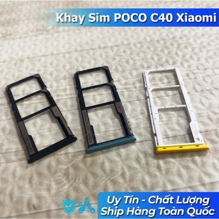 Khay Sim POCO C40 Xiaomi (Hàng mới về, đẹp, chuẩn)