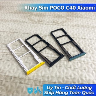 Khay Sim POCO C40 Xiaomi (Hàng mới về, đẹp, chuẩn)