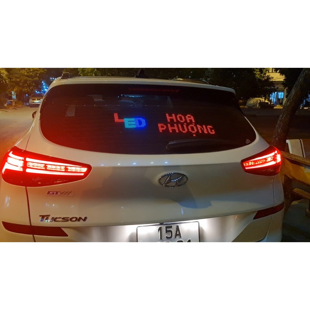 Led dẻo gắn oto , cửa kính shop