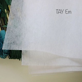 Giấy can lụa/giấy hỗ trợ vẽ mẫu thêu lên vải