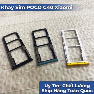 Khay Sim POCO C40 Xiaomi (Hàng mới về, đẹp, chuẩn)