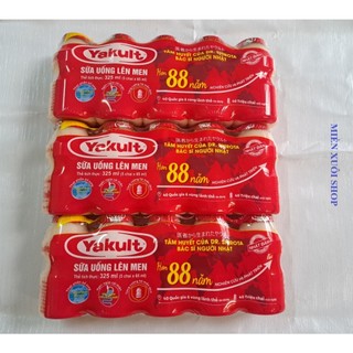 03 Lốc sữa chua uống lên men yakult 65ml