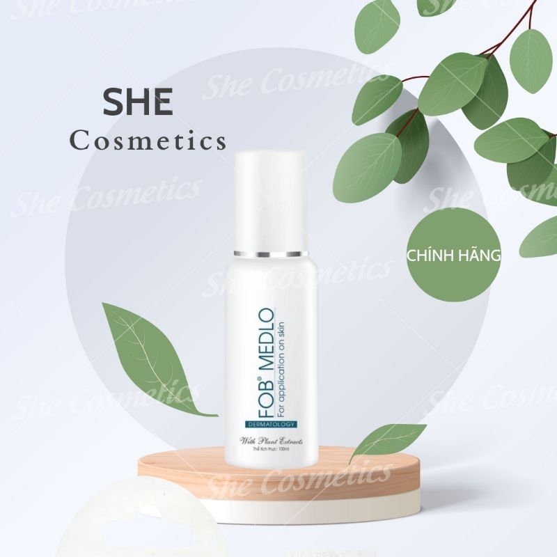 Xịt Khoáng FOB Medlo 100ml - Giữ Ẩm, Làm Dịu Da Nhạy Cảm, Thông Thoáng Lỗ Chân Lông