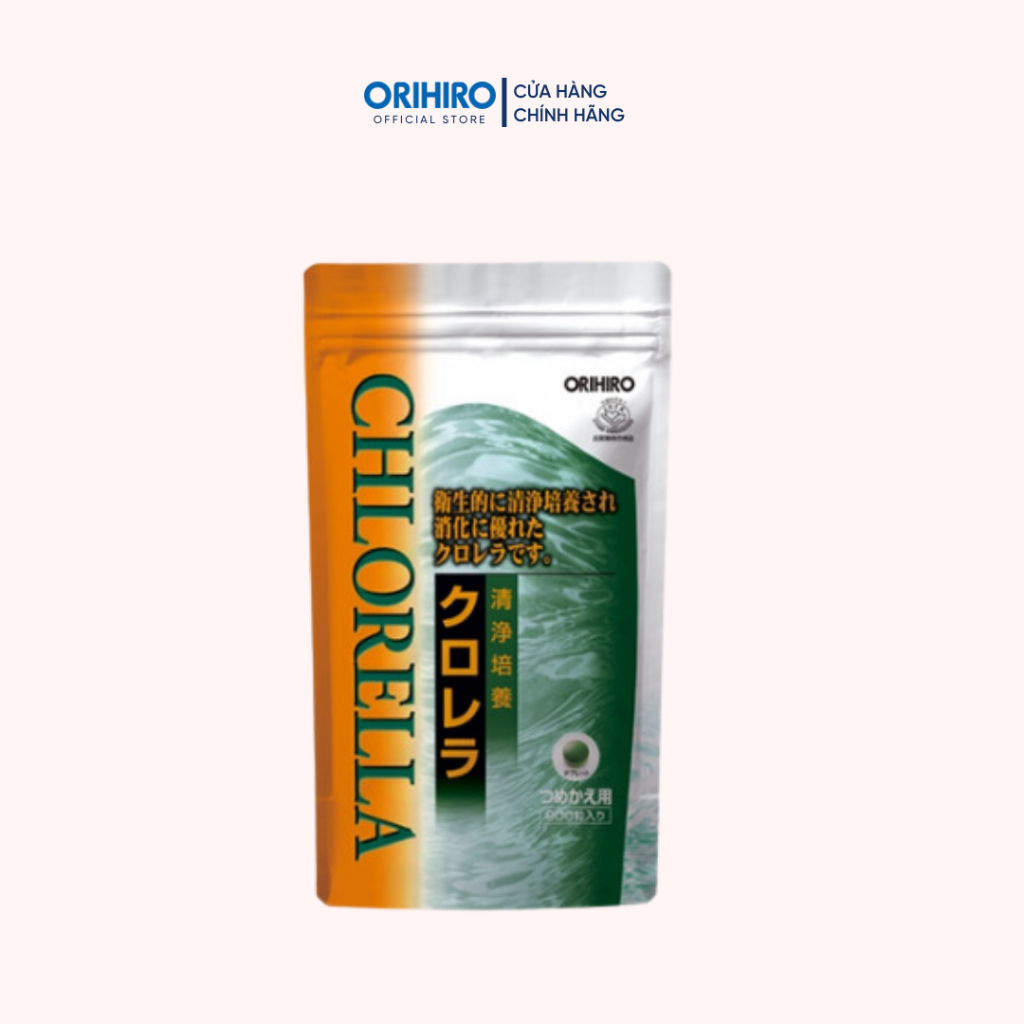Tảo lục Chlorella hỗ trợ bảo vệ tim mạch Orihiro 900 viên