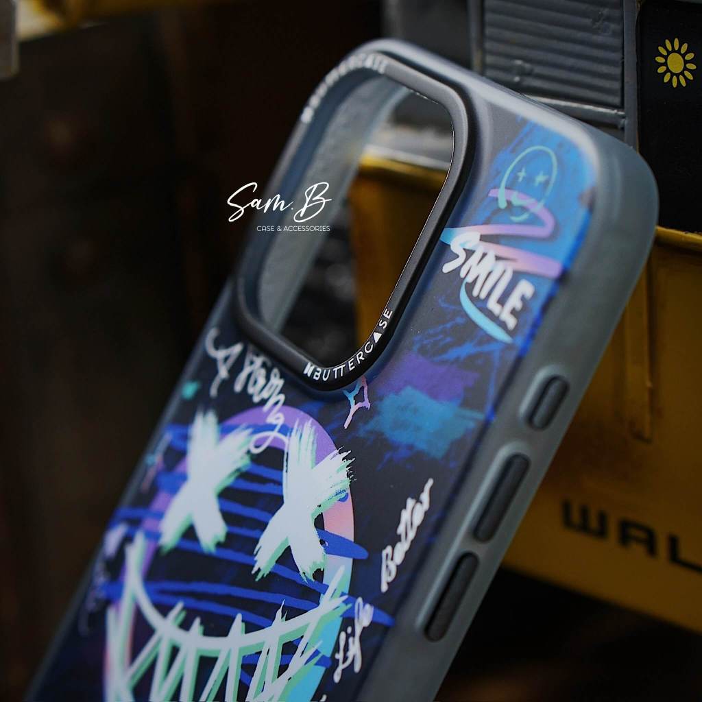 Ốp Chống Sốc BUTTERCASE - Dòng Graffiti Cho IPhone 15 Pro/15 Pro Max - Hàng Chính Hãng