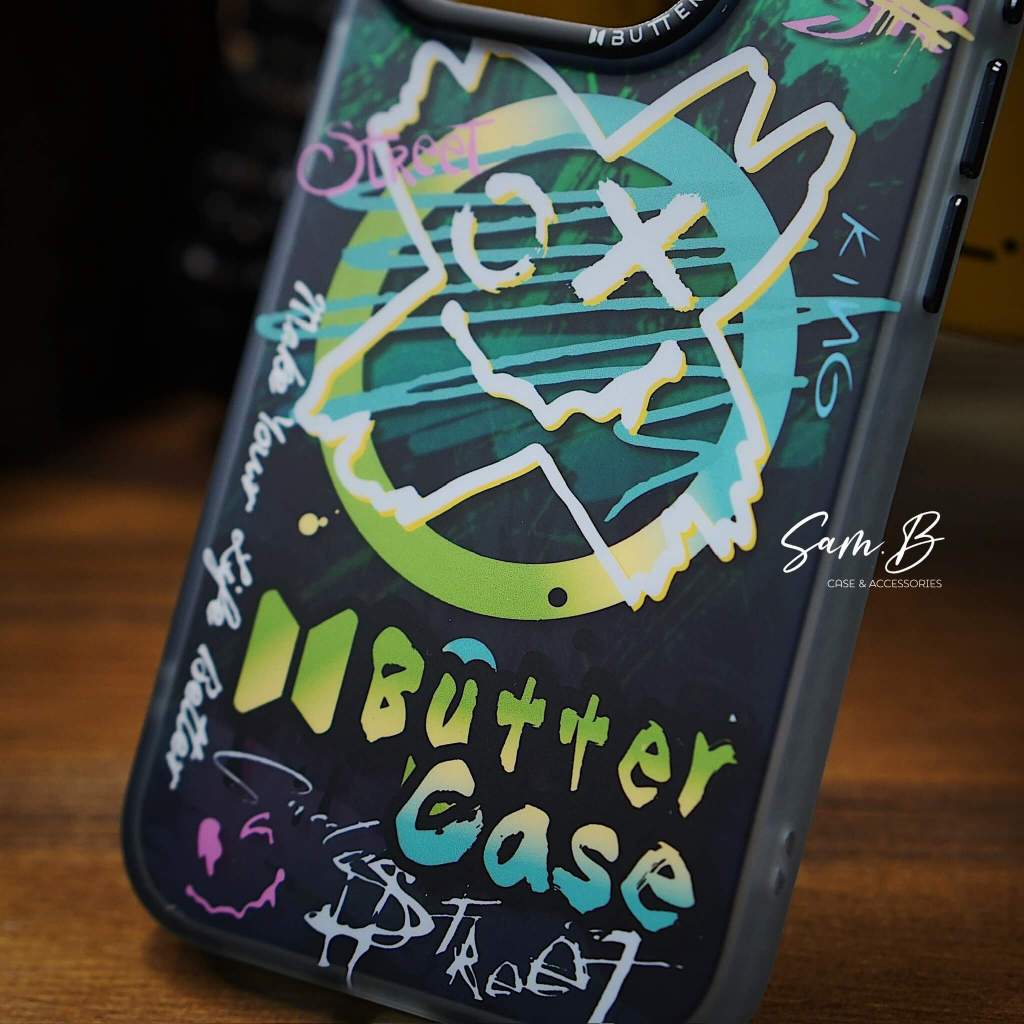 Ốp Chống Sốc BUTTERCASE - Dòng Graffiti Cho IPhone 15 Pro/15 Pro Max - Hàng Chính Hãng