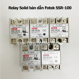 Relay bán dẫn fotek solid relay ssr-100da-h ssr-100va ssr-100aa