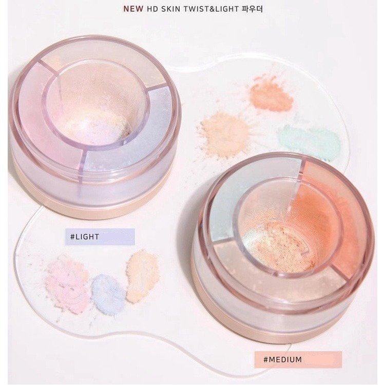 Phấn phủ hiệu chỉnh màu da Make Up For Ever HD Skin Twist & Light