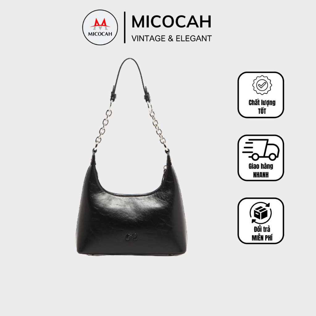 Túi Xách Nữ Đeo Vai Đeo Chéo Chính Hãng MICOCAH Thời Trang Tiện Dụng Da Cao Cấp MC190
