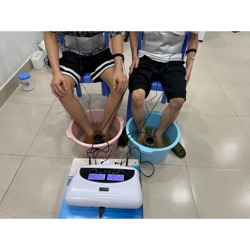 Máy ngâm chân thải độc tố cơ thể mới chính hãng giá ưu đãi