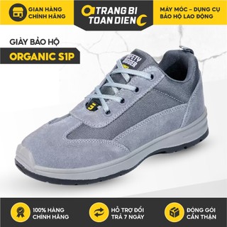 Giày bảo hộ lao động nữ Jogger Organic da lộn chống đinh chống trượt Giày bảo hộ thời trang cao cấp
