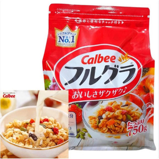 Ngũ cốc calbee nhật bản hộp 750gr