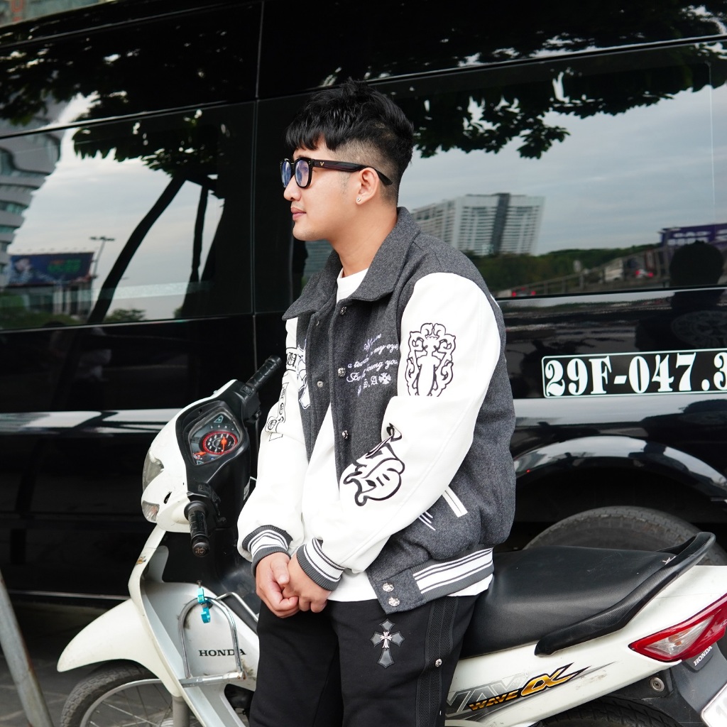 Áo Varsity Chrome Hearts hàng cao cấp ss2024