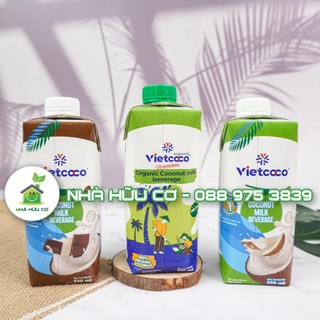 Tổng hợp - Các loại sữa dừa Vietcoco HỘP 330ML - Date: 22/11/2024 - Nhà hữu cơ