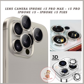 Kính Cường Lực Bảo Vệ Camera iPhone 15 Pro Max | 15 Pro | 15 Plus | 15 ---- 