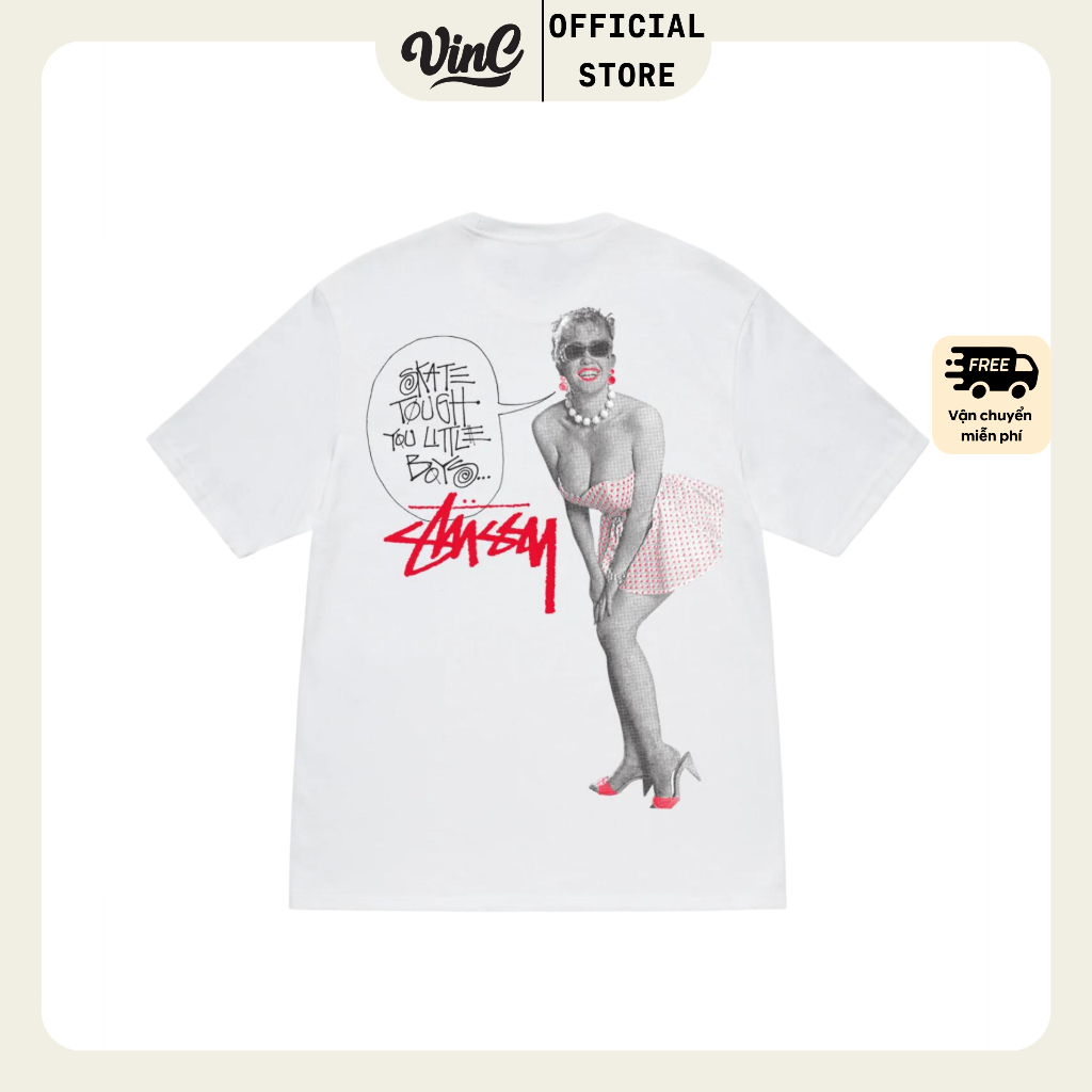 Áo thun Stussy Skate Tough nam nữ unisex - CÓ SẴN