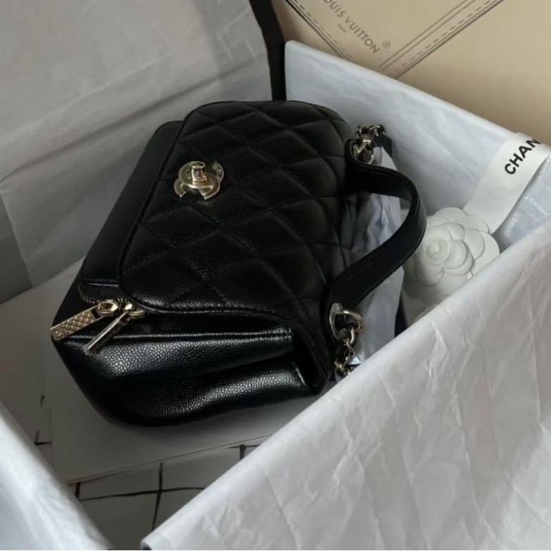 Túi xách nữ công sở C.N da bê sần sz20cm xách tay cực sang chảnh kèm hộp vip