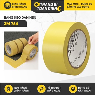 Băng keo dán nền 3M 764 chuyên dùng cảnh báo phân chia khu vực, dễ vệ sinh, nhiều màu