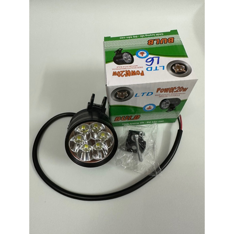 Đèn Trợ Sáng L6 tròn và Đèn Trợ Sáng L4 tròn siêu sáng, led cảng xe, gầm xe