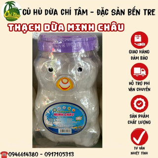 Thạch dừa minh châu - hũ gấu - đặc sản bến tre