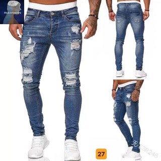 Quần Jean Nam Đẹp ❤️FREESHIP❤️ Quần Bò Nam Rách Gối Chất Liệu Denim Cao Cấp Thời Trang Chuẩn Hàng Shop Tô Tồ Shop -QJN56