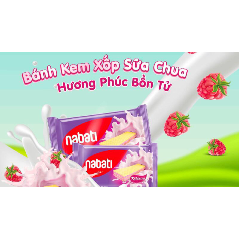 Bánh xốp Nabati gói 50g