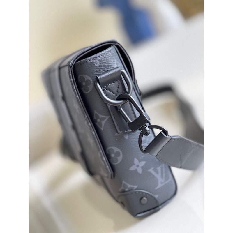 TÚI ĐEO CHÉO NAM NỮ UNISEX LV0360 SOFT TRUNK CLOUD MÀU XANH FULLBOX