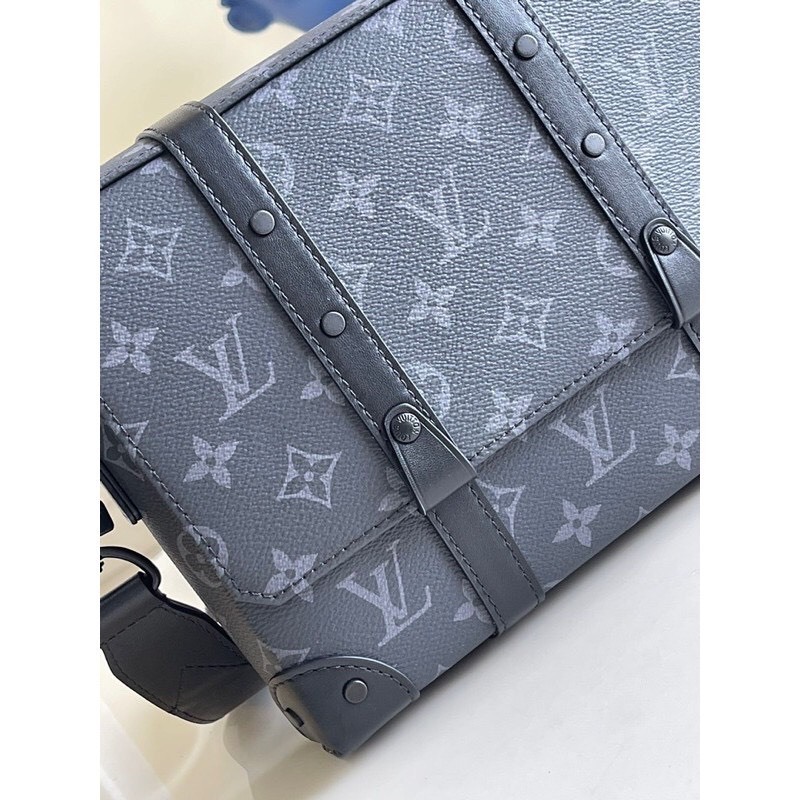 TÚI ĐEO CHÉO NAM NỮ UNISEX LV0360 SOFT TRUNK CLOUD MÀU XANH FULLBOX