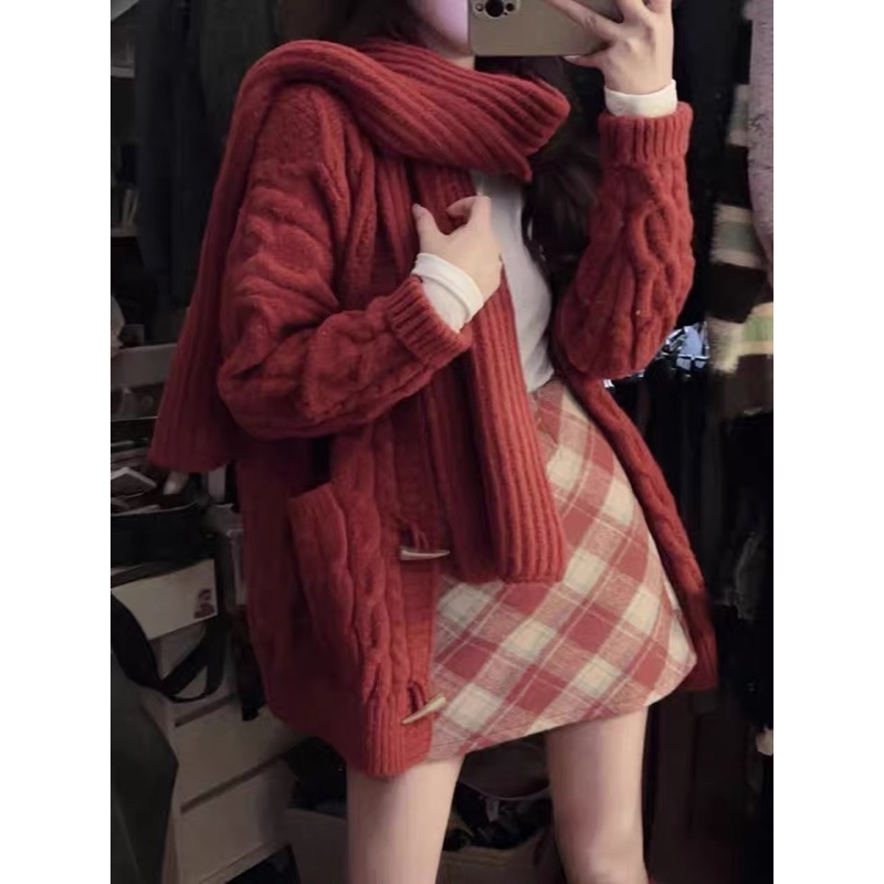 Chân váy ngắn kẻ caro vintage CÓ BIGSIZE ORDER