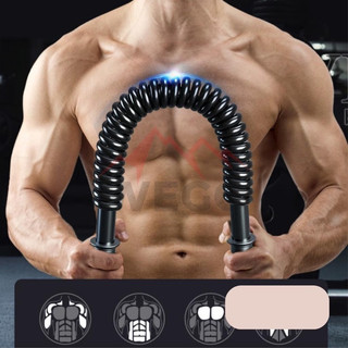 Gậy lò xo tập luyện cơ tay, gậy bẻ tay lò xo tập gym hiệu quả