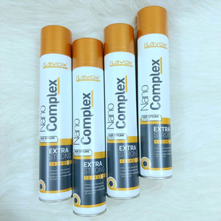 Keo xịt tóc giữ nếp cứng lavox nano 420ml - tạo kiểu tóc