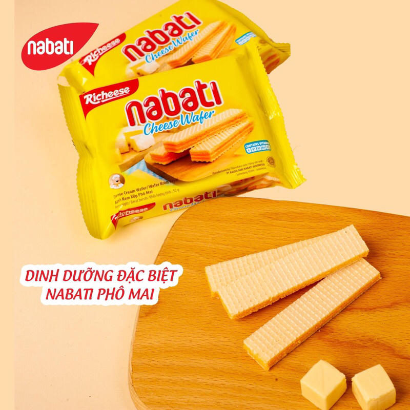 Bánh xốp Nabati gói 50g