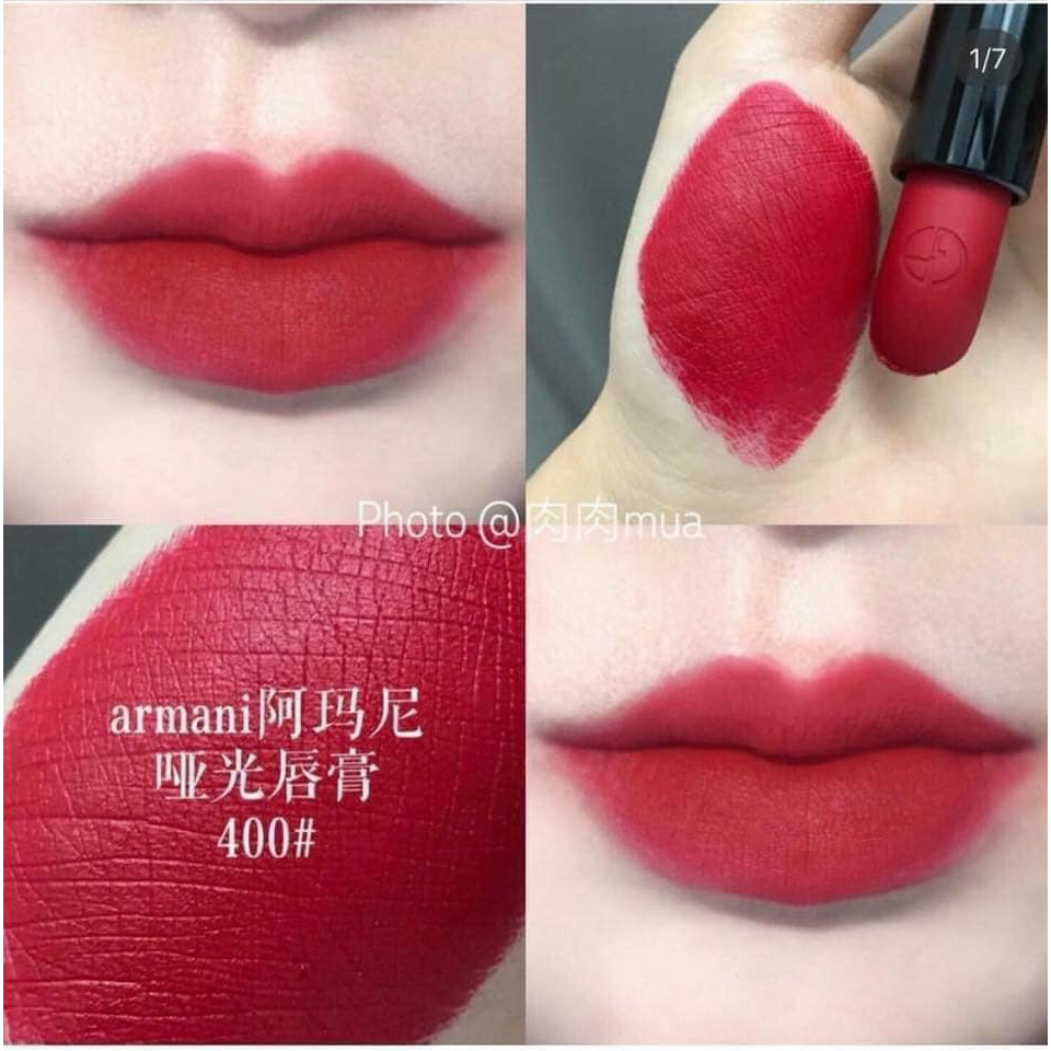 Son Giorgio Armani Lip Power Longwear Vivid 400 Four Hundred