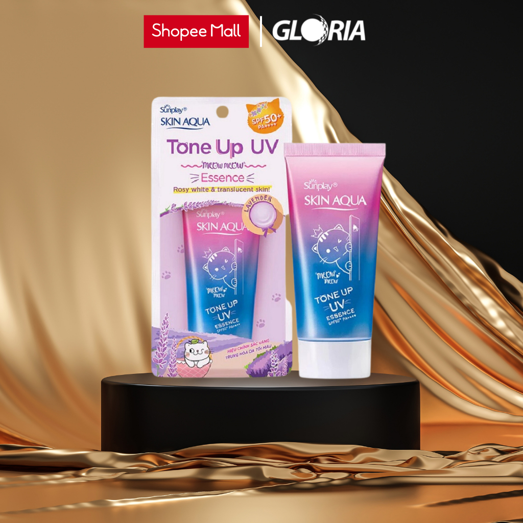 Tinh chất chống nắng hiệu chỉnh sắc da Sunplay Skin Aqua Tone Up UV Essence SPF50+ PA++++ 50g