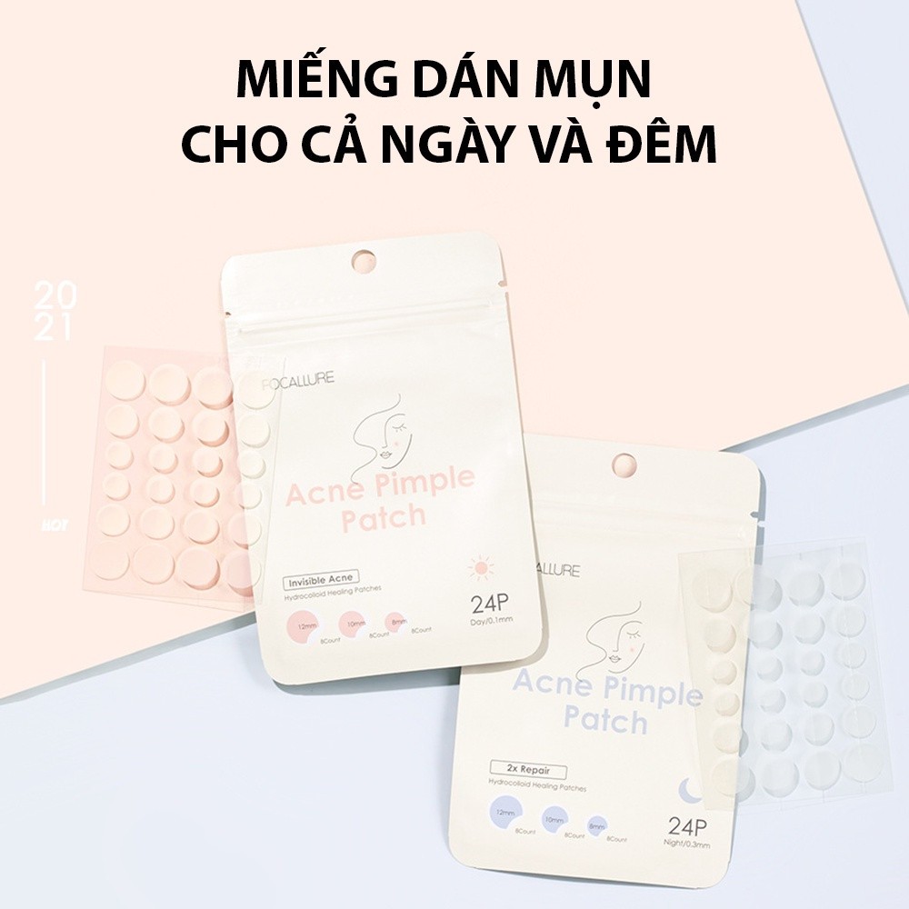 Miếng dán mụn FOCALLURE chống thấm nước chăm sóc da FA186