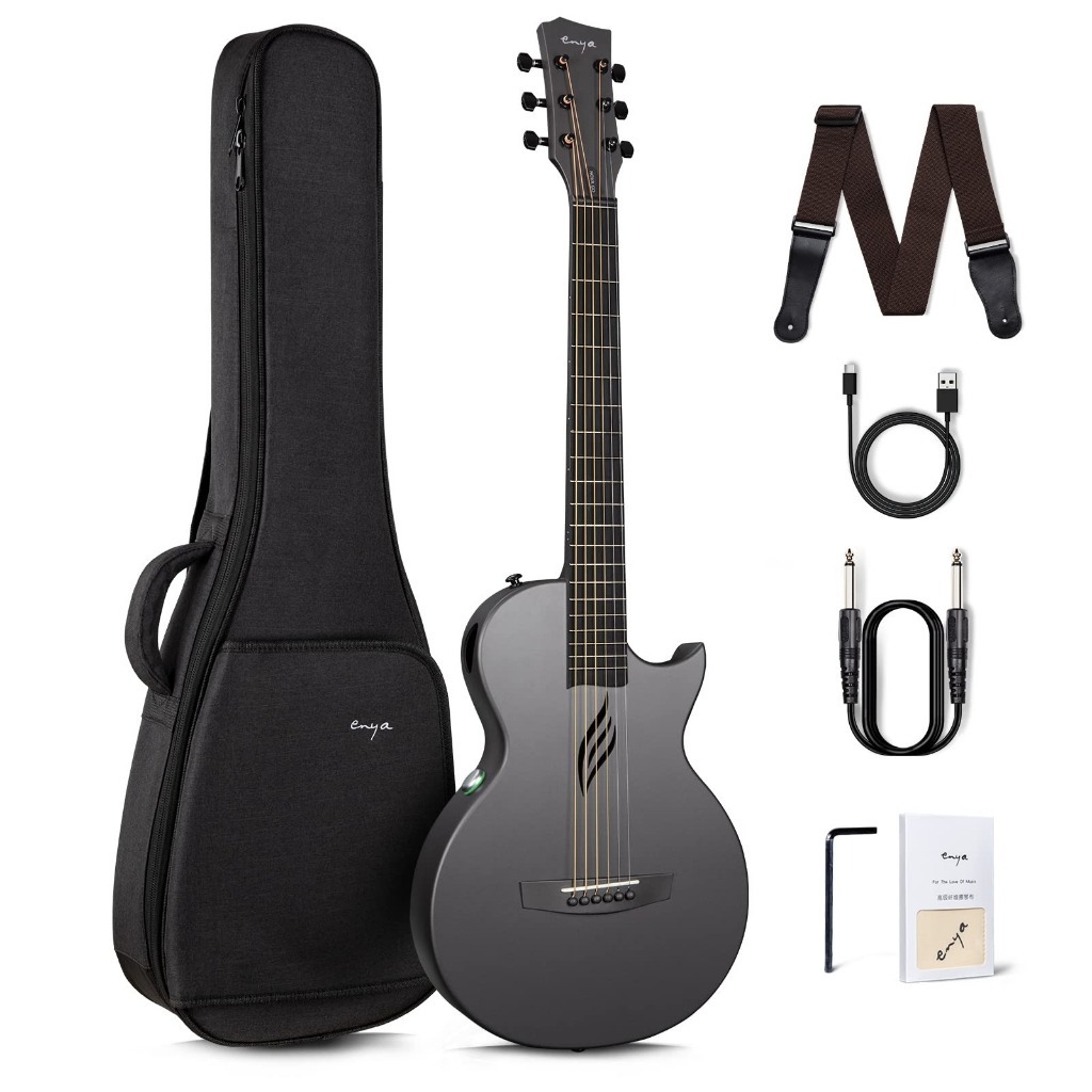 Đàn Guitar Acoustic Enya Nova Go SP1 Carbon Fiber 35" Smart EQ