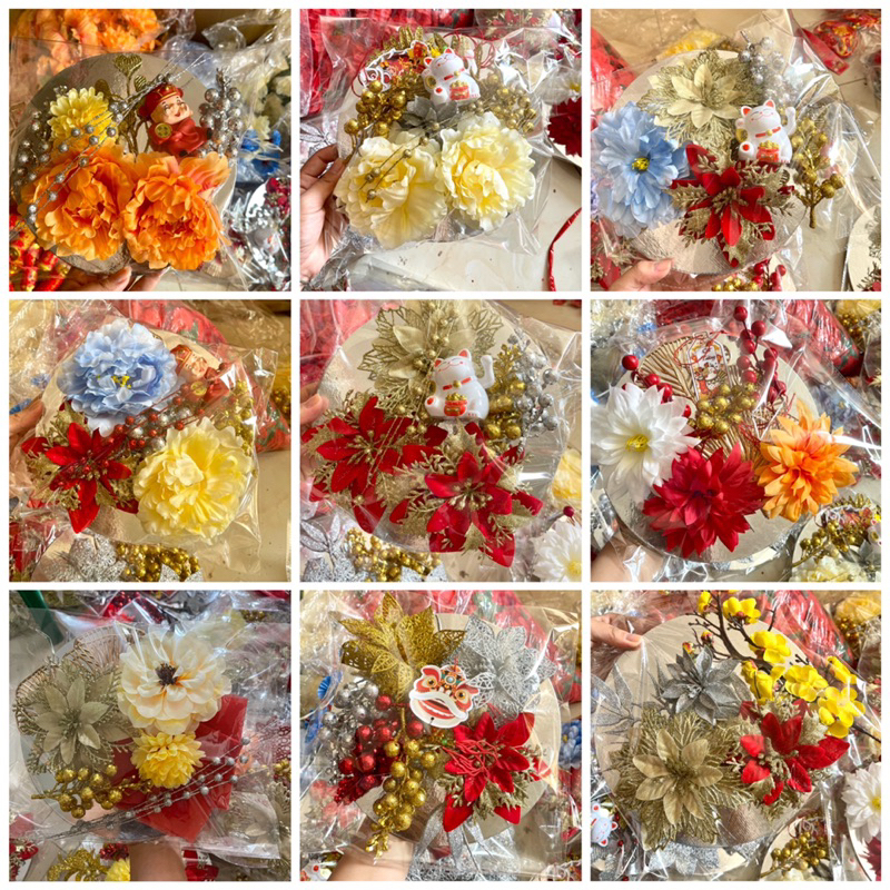 🔥 🔥 SET PHỤ KIỆN LÀM CHÁP OẢN, THÁP BÁNH, THÁP BIA,... TRANG TRÍ TẾT. 🥰