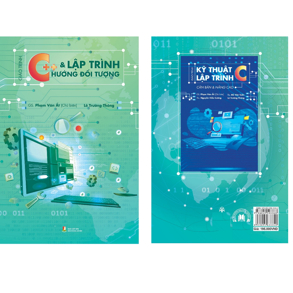 Sách - Combo Giáo Trình Kỹ Thuật Lập Trình C Căn Bản Và Nâng Cao + Giáo Trình C++ Và Lập Trình Hướng Đối Tượng