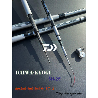 cần câu tay daiwa kyogi ,bản mới cực nét thông số mới trên ảnh,tặng kèm ngọn phụ