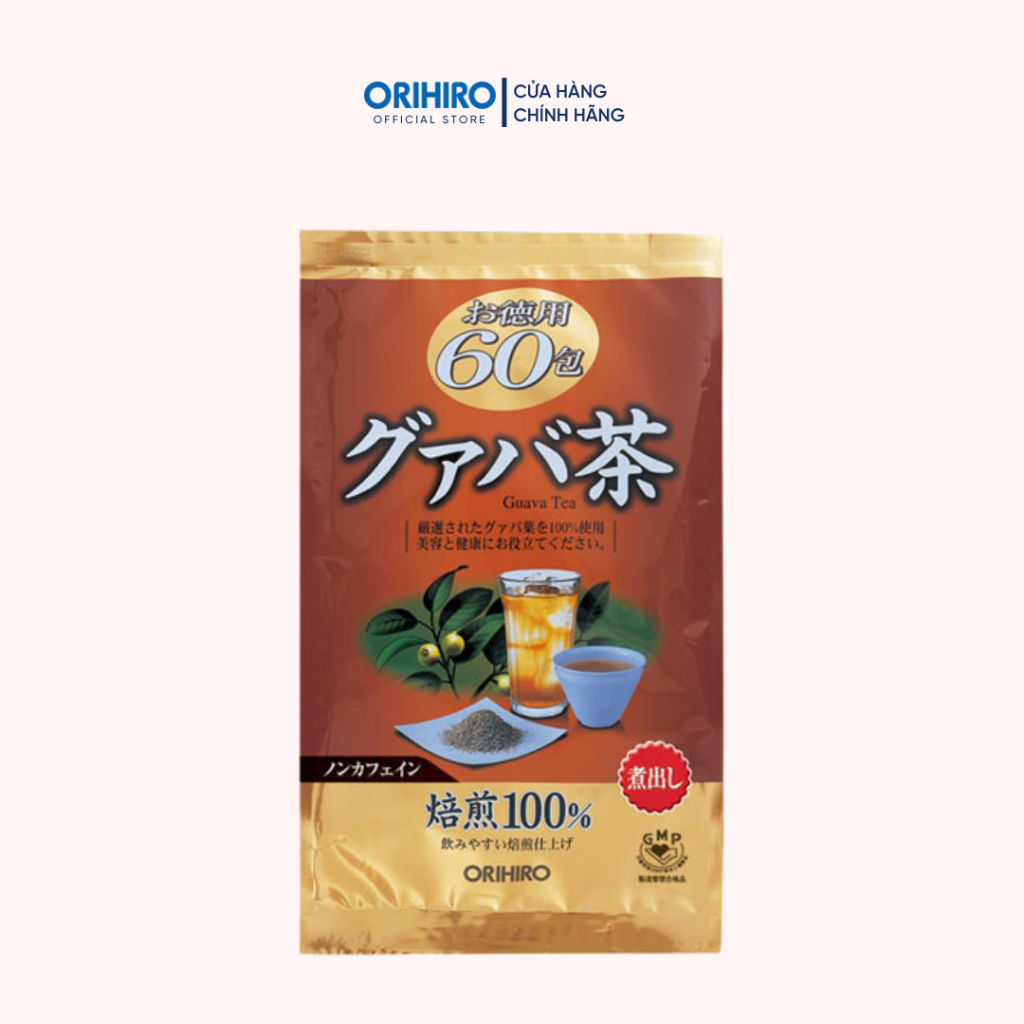 Trà ổi hỗ trợ giảm cân Orihiro 60 gói