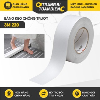 Băng keo chống trượt 3M 220 trong suốt, chống trơn, chống trượt nhà tắm, dán đế giày Băng keo 3M