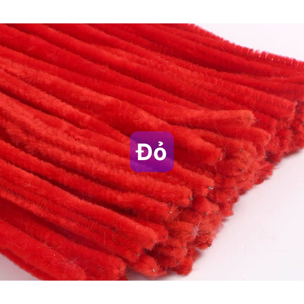 Hàng có sẵn đủ mầu Kẽm nhung làm handmade làm hoa  bó 100 sợi bé thoả sức sáng tạo,khéo léo thông minh rẻ đẹp