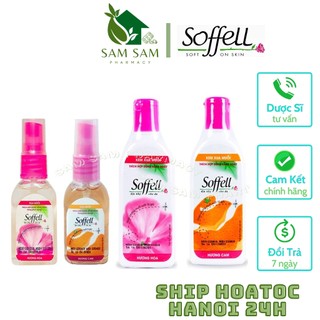 Kem chống muỗi Soffell 60ml - xịt chống muỗi