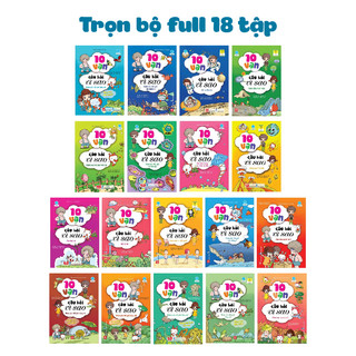 Sách - 10 vạn câu hỏi vì sao trọn bộ 18 tập truyện tranh khoa học vui nhộn cho bé 5-15 tuổi - Đinh Tị Books