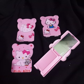 Gương soi kèm lược bỏ bóp kitty