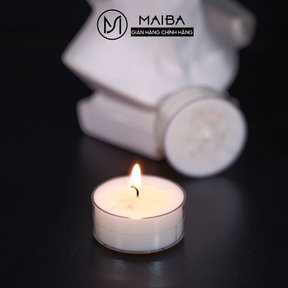 18 Mùi Hương - Nến Thơm Mini TEALIGHT MAIBA Thư Giãn Không Khói An Toàn Khử Mùi Thư Giãn