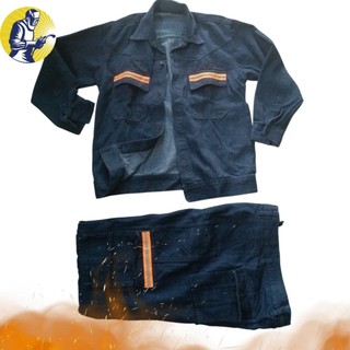M02 quần áo jean thợ hàn thợ cơ khí